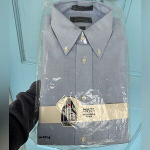 The Arrow Company Button Up Oxford Shirt Blue